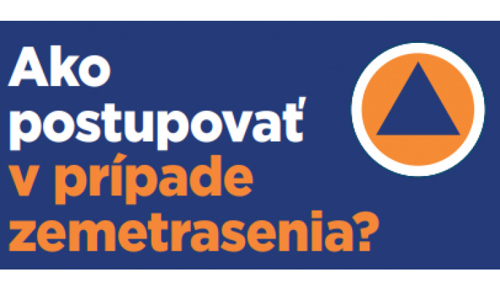 Ako postupovať v prípade zemetrasenia