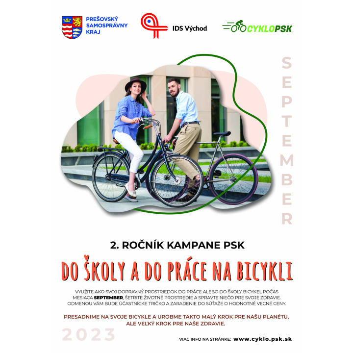 Do školy a do práce na bicykli