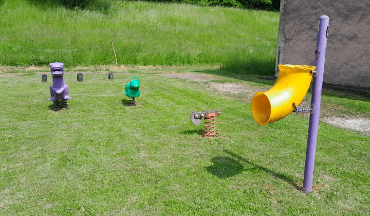 Nové prvky na detskom ihrisku