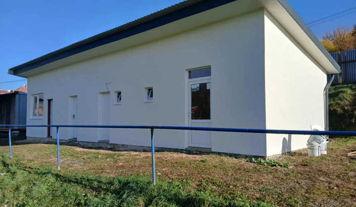 Šatne na ihrisku - 2.fáza