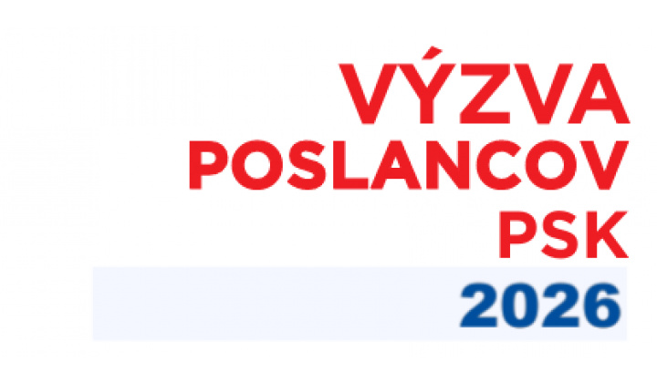 Výzva poslancov PSK 2026 - Dotácia 1850 €